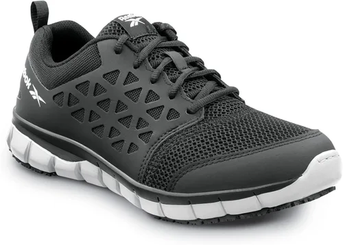 Vista 2 de Reebok Work Sublite Cushion Work Womens Athletic Style MaxTrax Slip Resistant Soft Toe Work Shoe