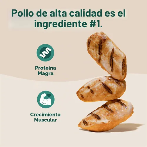 Vista 3 de Jinx Chicken Bites Jerky - Golosinas para perros, suaves y masticables, golosinas jerky totalmente naturales para perros con pollo sin jaula