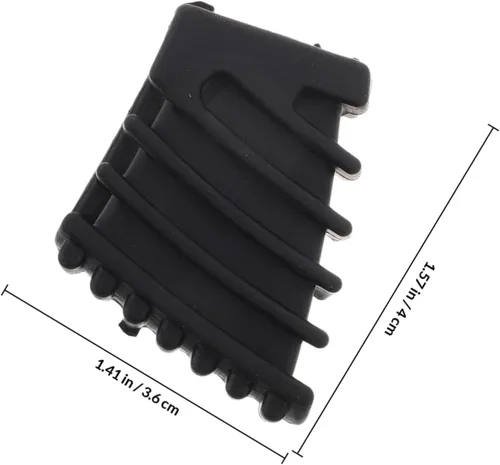 Vista 2 de 3pcs Anti-slip Rubber Feet for Drum Leg Protection and Stability