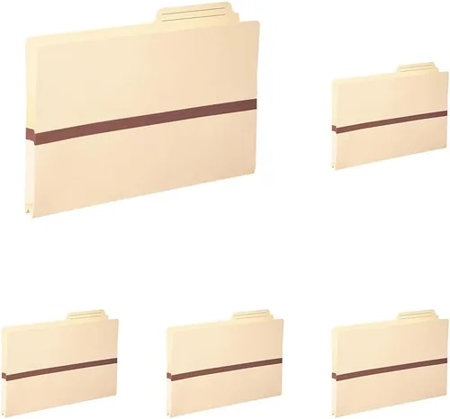 Vista 7 de Smead Bolsillo archivador, pestaña impresa de 2/5 cortes, Tyvek® reforzado, tamaño legal, Manila, 50 por caja (76487)