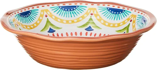 Vista 4 de Certified International Vera Cruz - Juego de vajilla de melamina (12 piezas)
