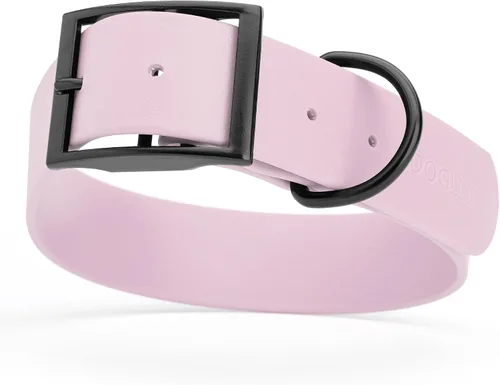 Vista 99 de Dogline Biothane - Collar impermeable para perro con hebilla de liberación rápida, resistente cincha de nailon recubierta con resistente y a prueba