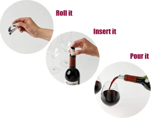 Vista 5 de The Original - Drop Stopping Flexible Pour Spout (10) Plata