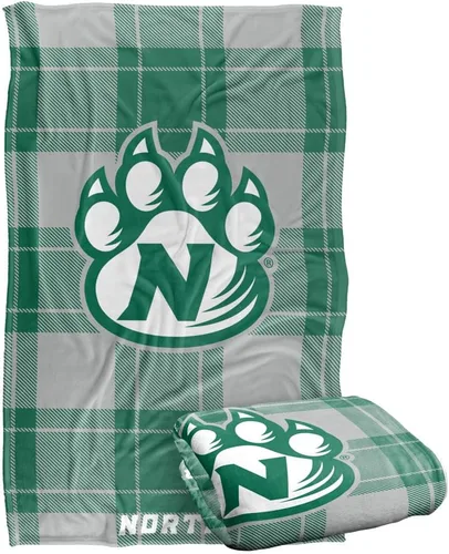 Vista 253 de LOGOVISION St John's University Campus Plaid Spirit Silky Touch Manta súper suave 36 x 58 pulgadas