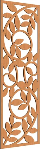 Vista 192 de 9 3/8"W x 24 3/8"H x 1/4"T Utica Decorativo Fretwork Madera Paneles de Pared, Abedul