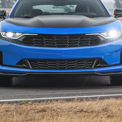 Vista 7 de Cubiertas para parrilla delantera, insertos de rejilla central, compatible con Chevrolet Camaro 2019, 2020, 2021, 2022, 2023.