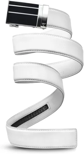 Vista 12 de Mission Belt Cinturón de trinquete de cuero para hombre, colección 3Bar