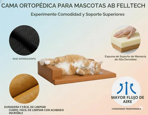 Vista 2 de Cama ortopédica para perros de tamaño pequeño a mediano, sofá lavable en forma de L para mascotas con funda extraíble, sofá de espuma viscoelástica