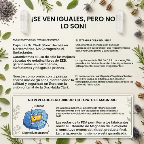 Vista 5 de Kit de limpieza para-Cleanse de Dr Clark Store con Mimosa Pudica - Ayuda a mantener la función intestinal óptima, la salud intestinal y la digestión