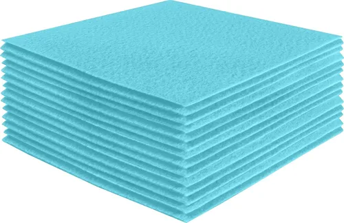 Vista 114 de FabricLA Hojas de fieltro acrílico para manualidades, cuadrados de fieltro precortados suaves de 4 x 4 pulgadas (3.9 in x 3.9 in), utiliza hojas