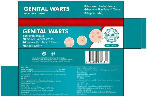 Vista 8 de Crema eliminadora de verrugas, crema para verrugas genitales, verrugas, verrugas plantares, verrugas comunes, maíz, Flat Wars NDC (84010-200-01)
