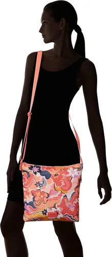 Vista 6 de Vera Bradley - Bolsa cruzada hipster para mujer, de tela reciclada Lighten Up ReActive