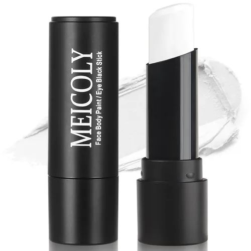 Vista 37 de MEICOLY Pintura facial negra, barra negra para ojos para deportes, béisbol, softbol, fútbol americano, lacrosse, fácil de colorear atletas