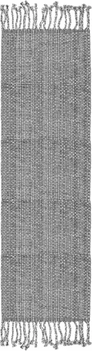 Vista 29 de Camino de mesa 100% algodón para mesas de comedor, rectangular, tejido de dos tonos, 72 x 13 pulgadas, suave y duradero, color negro (paquete de 1)