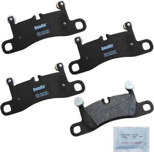 Vista 43 de Bendix Priority1 CFC154 - Juego de pastillas de freno de disco para Avanti II, Century, LeSabre, Regal, Riviera, chasis comercial, DeVille