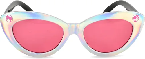 Vista 4 de Barbie Juego de lentes de sol y estuche rígido con mango para niña