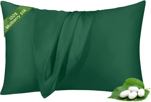 Vista 20 de THXSILK Funda de almohada de seda de morera 100 % natural para cabello y piel, grado 6A, 1 paquete, fundas de almohada de seda de morera con cierre