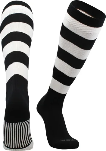 Vista 29 de TCK Winger Hoop - Calcetines de rugby con rayas para hombre