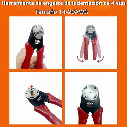 Vista 4 de Kit de conectores DT Deutsch de 449 piezas, 2, 3, 4, 6, 8, 12 pines, impermeables, con herramienta de prensado Deutsch, herramienta de extracción