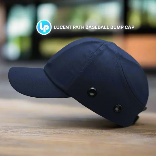 Vista 2 de Casco de béisbol amarillo de seguridad para hombres y mujeres
