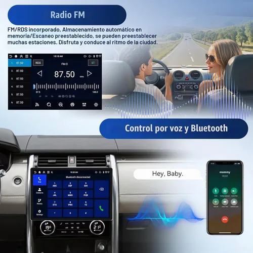 Vista 4 de [4+64GB] Estéreo de coche Android 15 de 11.5 pulgadas para Honda Civic 2012-2015 11.5 pulgadas 4+64G