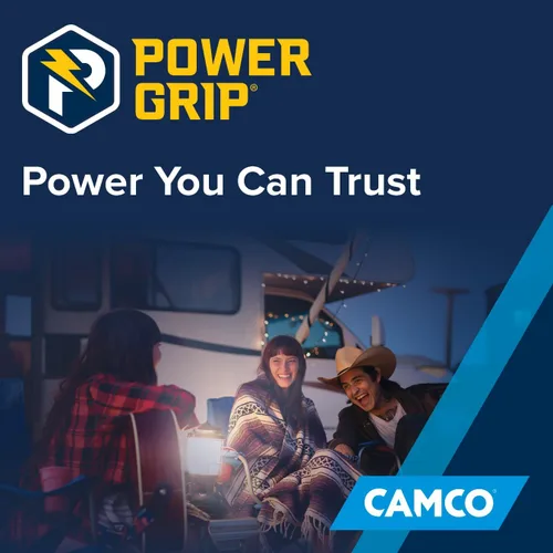 Vista 6 de Camco Power Grip - Enchufe de repuesto de 50 amperios - La cabeza se fija al cable de extensión existente de RV - Cuenta con enchufe RV de 50
