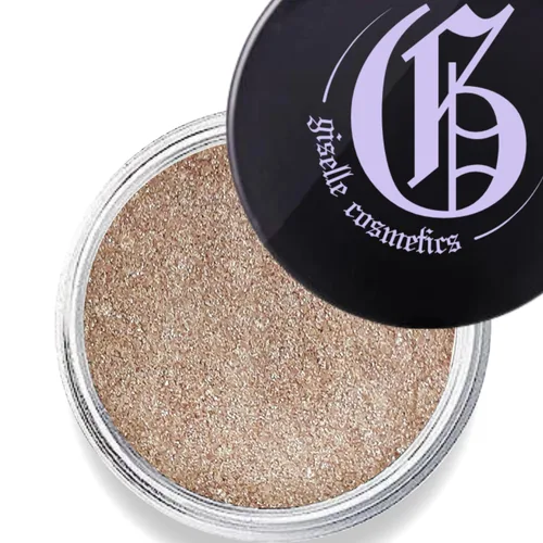 Vista 22 de Vanilla Mineral Loose Eye Shadow: Sombra de ojos en crema orgánica, no tóxica y natural para maquillaje de ojos. Paleta de sombra de ojos brillante