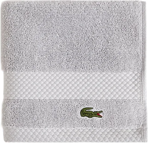 Vista 16 de Lacoste Heritage - Sábana de baño de 100 % algodón Supima, aloe, 35" x 70", altamente absorbente y de secado rápido, toalla de baño súper suave