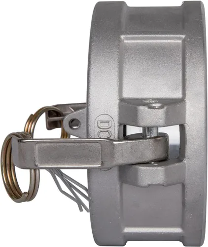 Vista 5 de 1 PC aluminio 4 pulgadas camlock accesorios parte DC leva ranura manguera accesorios camlock 4, 4 "tapa de polvo camlock montaje