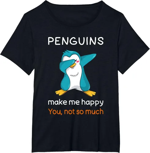 Vista 29 de Camiseta de pingüino con cita de pingüino sarcástico para amantes de los pingüinos, Negro