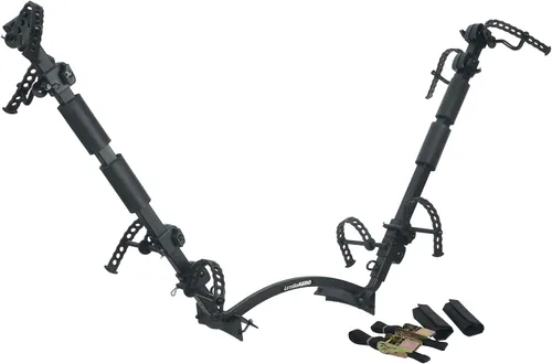 Vista 6 de Let's Go Aero TireBiter 2-Bike VRack Carrier para neumáticos de repuesto Compatible con cámara de respaldo (modelo B00987)