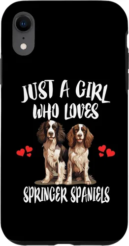 Vista 25 de Just A Girl Who Loves Springer Spaniels Dog Case for iPhone 17