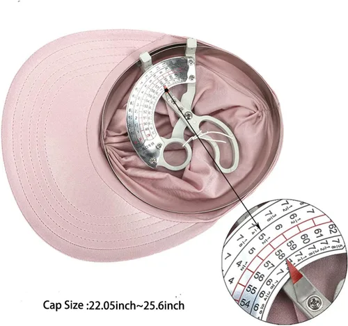 Vista 6 de Sombreros de visera para mujer, ala grande, protección UV, plegable, para deportes, playa, golf, senderismo