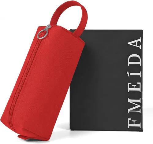 Vista 11 de Fmeida Simple Pencil Case Pouch, Office Supplies Gift for Men Women