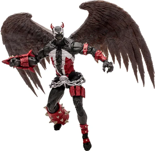 Vista 3 de McFarlane Toys - Figura de acción de King Spawn & Demon Minions de 7 pulgadas