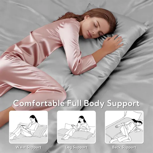 Vista 340 de MR&HM - Funda de almohada de satén