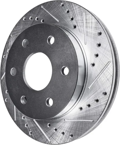 Vista 47 de Detroit Axle - Rotores de freno delantero para 04-13 Mazda 3 Rotores de frenos de disco 06-15 Mazda 5 Reemplazo: Rotor regular delantero de 11.81