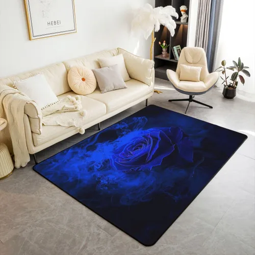 Vista 7 de Erosebridal Alfombras Deportivas de Área para Niños 1.49 m x 1 m, Alfombra Antideslizante de Béisbol, Fútbol, Baloncesto, Alfombra Deportiva