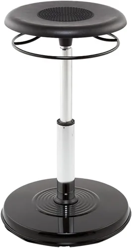 Vista 5 de KORE Design - Silla tambaleante para adolescente/universidad, sillas ergonómicas para computadora, taburete de oficina ajustable seguro, dormitorio