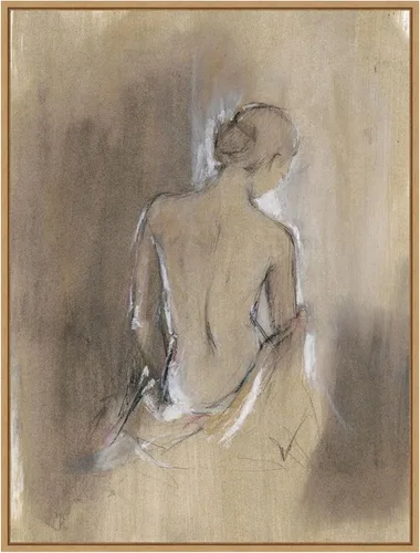 Vista 18 de Amanti Art Lienzo decorativo para pared, 24 x 20 pulgadas, figura contemporánea adornada II por Ethan Harper, arte de pared de personas, decoración