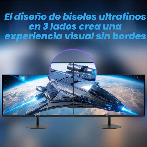 Vista 5 de ArcticPro Monitor para juegos de 22 pulgadas 144Hz, monitor de computadora
