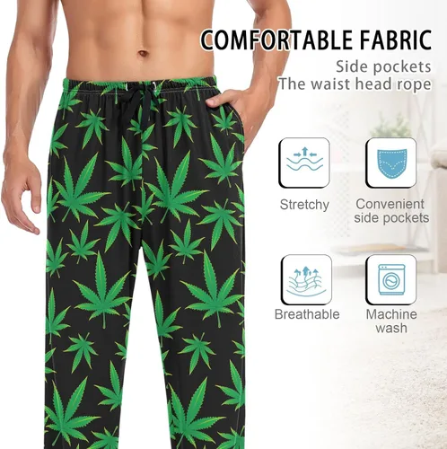 Vista 5 de JHKKU Conjunto de pijama para parejas, pantalón ligero y suave y camiseta de manga larga, conjunto de dormir XXS-XXL