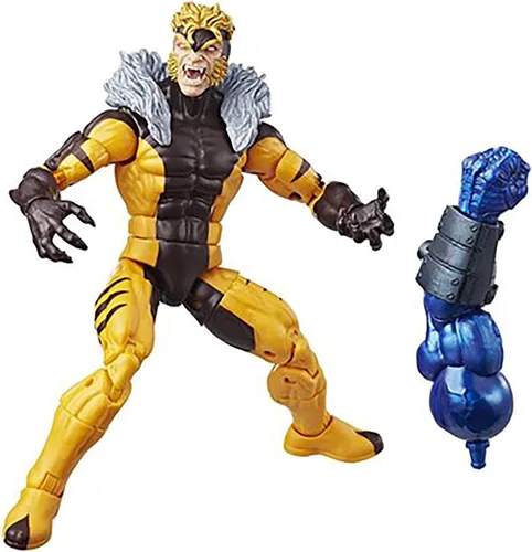 Vista 3 de Marvel Legends Figura de acción Sabretooth