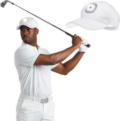 Vista 16 de HEAD LIGHTZ Gorra de béisbol LED recargable, luz USB integrada con 3 niveles de brillo, perfecta para correr, caminar, acampar, sombrero iluminado
