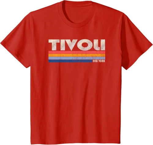 Vista 3 de Camiseta vintage de los años 80 estilo Tivoli NY