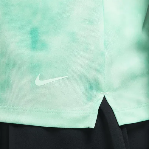 Vista 3 de Nike Dri-FIT Victory - Camisa polo de golf estampada para mujer