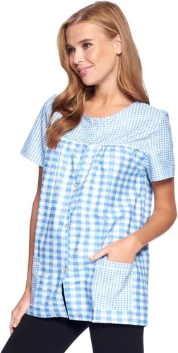 Vista 2 de Casual Nights Delantal tejido para mujer con bolsillos