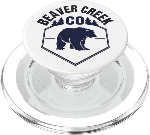 Vista 8 de Beaver Creek Colorado Bear Wildlife Beaver Creek Animal Bear PopSockets Adhesive PopGrip