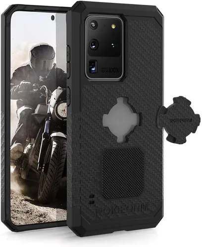 Vista 9 de Rokform - Funda para Galaxy Note 20 Ultra, funda magnética con bloqueo giratorio de cuatro pestañas, resistente de grado militar, funda protectora