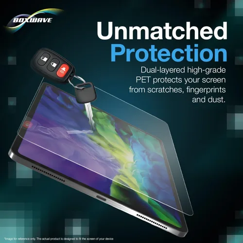 Vista 8 de BoxWave Screen Protector Compatible with Depstech Dual Lens Video Endoscope (4.5 in) - ClearTouch Crystal Anti-UV EyeCare (2-Pack), Filters Out